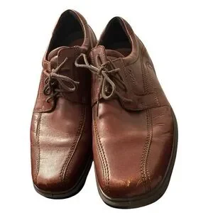 Ecco | Shoes | Ecco Helsinki Derby Brown Leather Coushioned  display picture 1